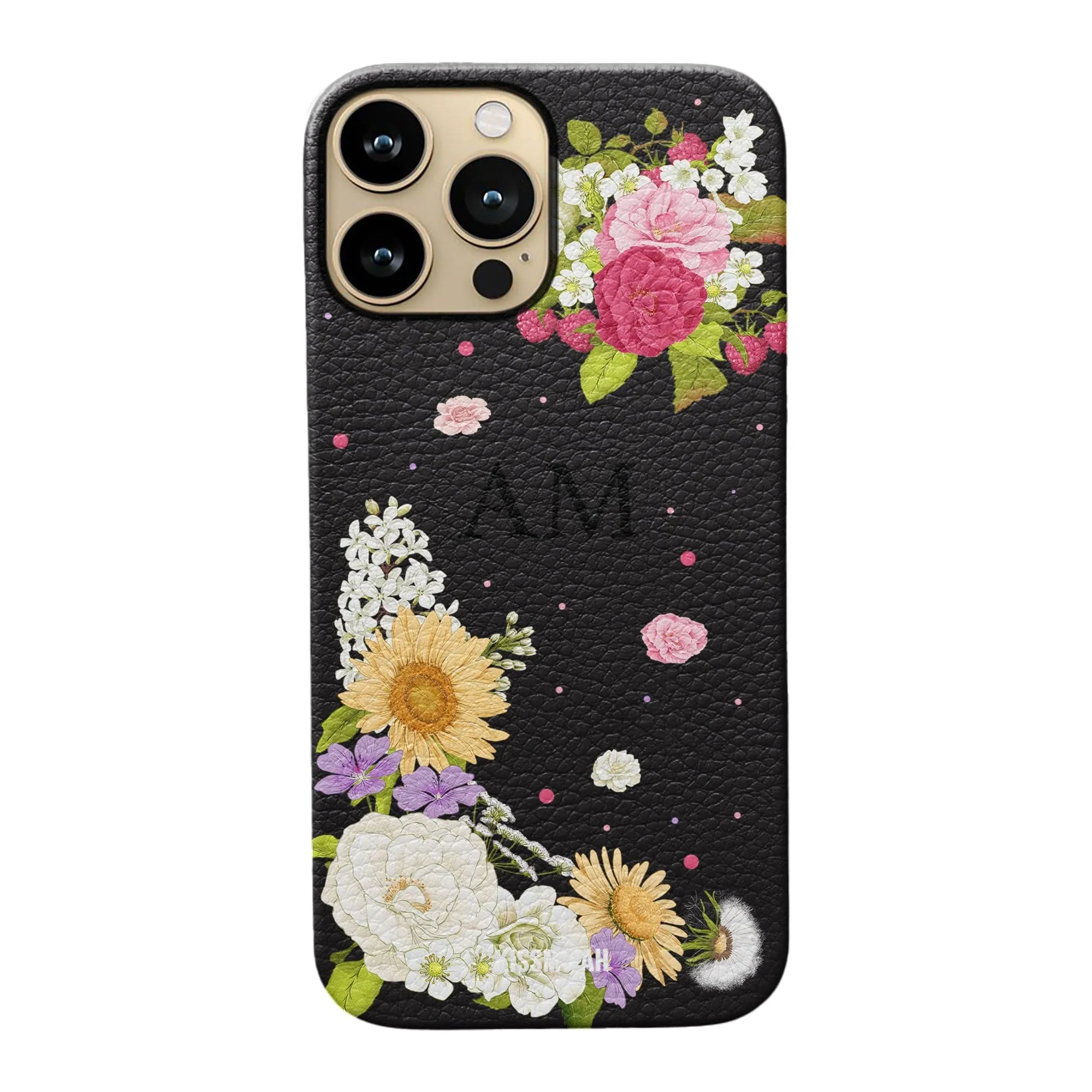 Flower fever leather