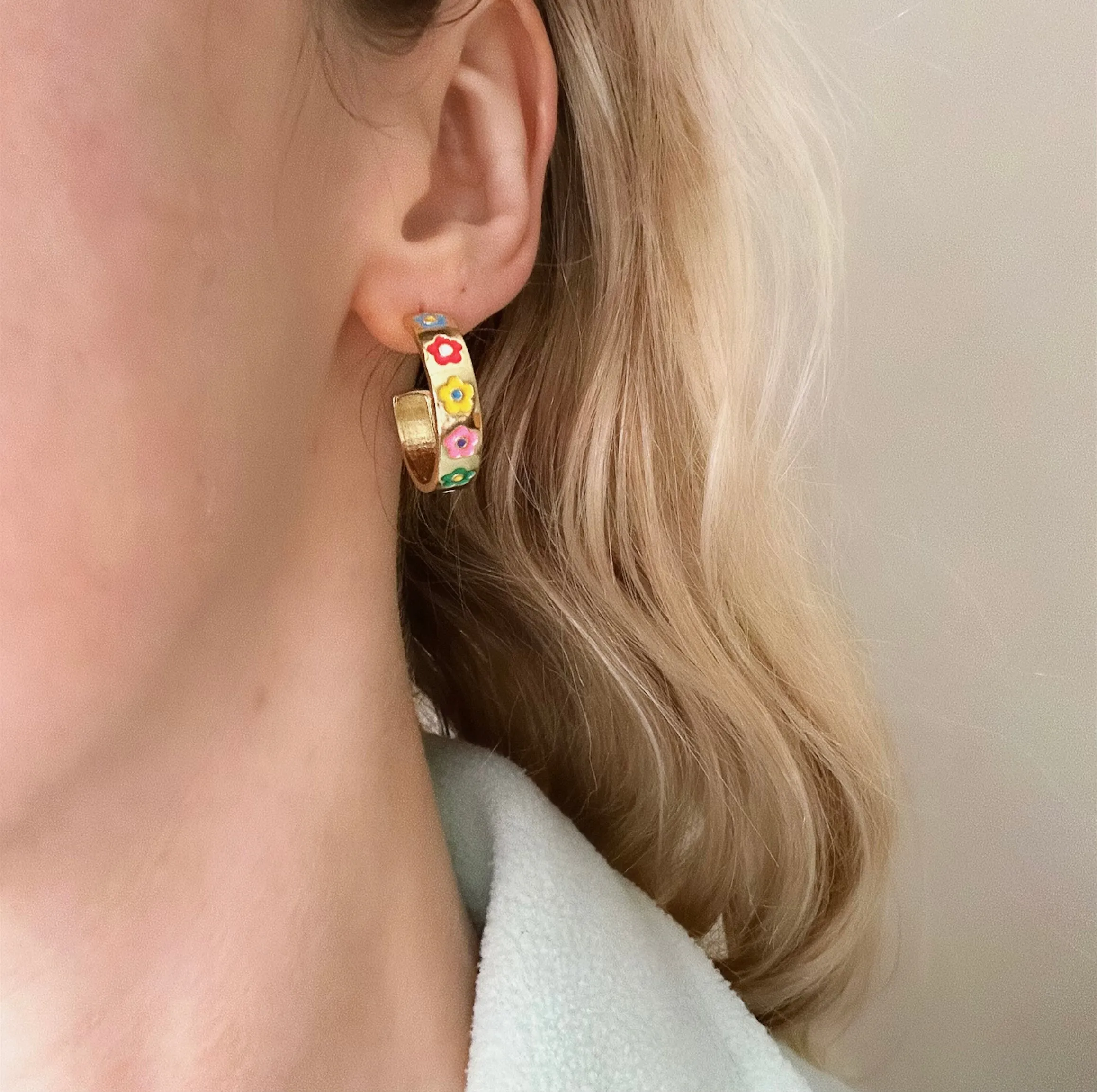 Flower Hoops