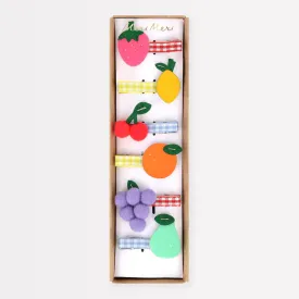 Fruit Hair Clips - 6