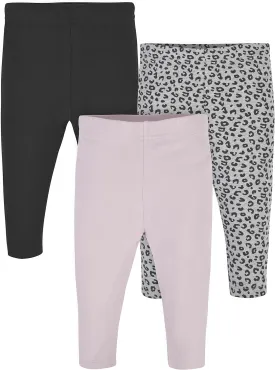 Gerber Baby Girls' Toddler Multi-Pack Premium Leggings