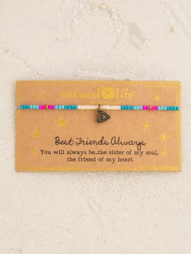 Giving Beaded Bracelet - Best Friend