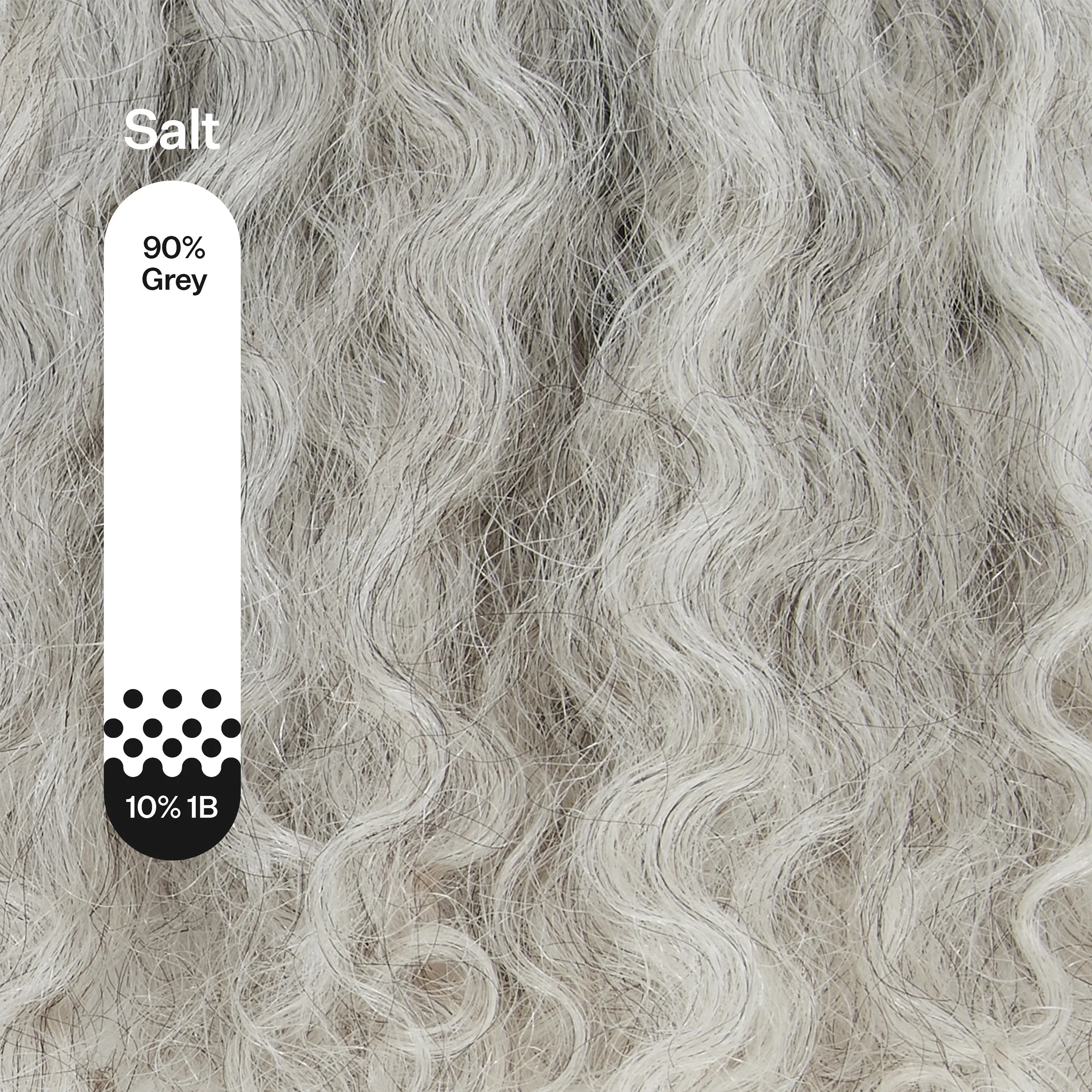 GreyScale Spring Fling Ponytail