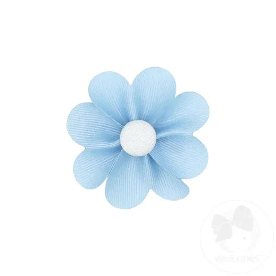 Grosgrain Flower Hair Clip