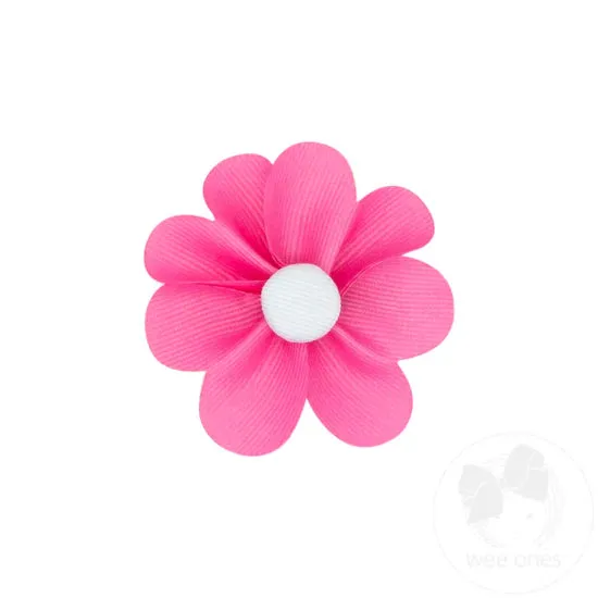 Grosgrain Flower Hair Clip