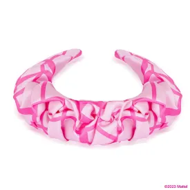 Hair Drama Co HDC x Barbie Satin Ruffle Hair Band - Shades of Pink
