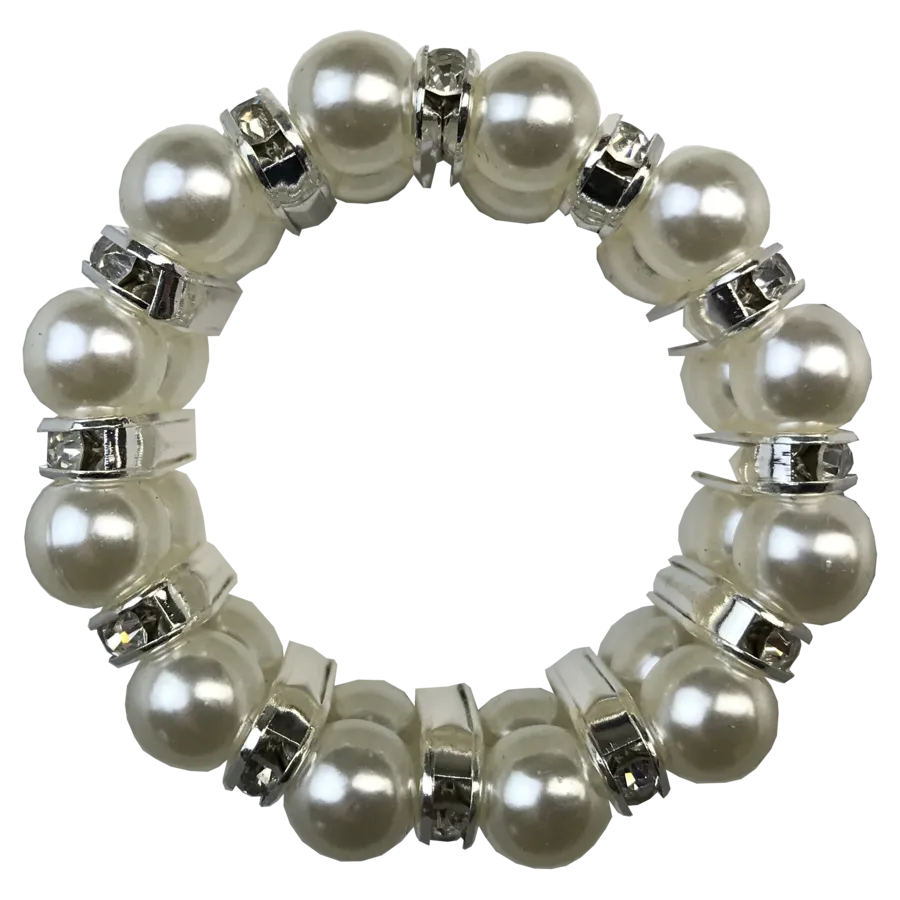 Hamag Pearl & Diamantie Scrunchie