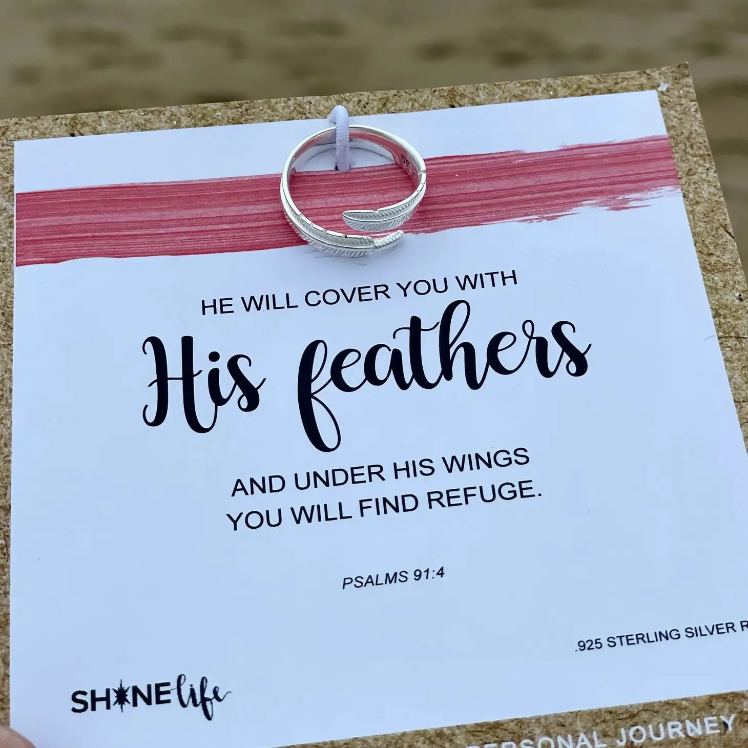 His Feathers Ring