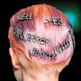 IN STOCK BLING HAIR PINS - BOLD FONT