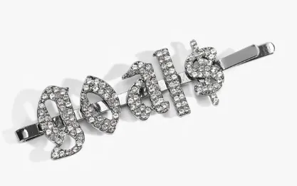 IN STOCK BLING HAIR PINS - GIRLY FONT