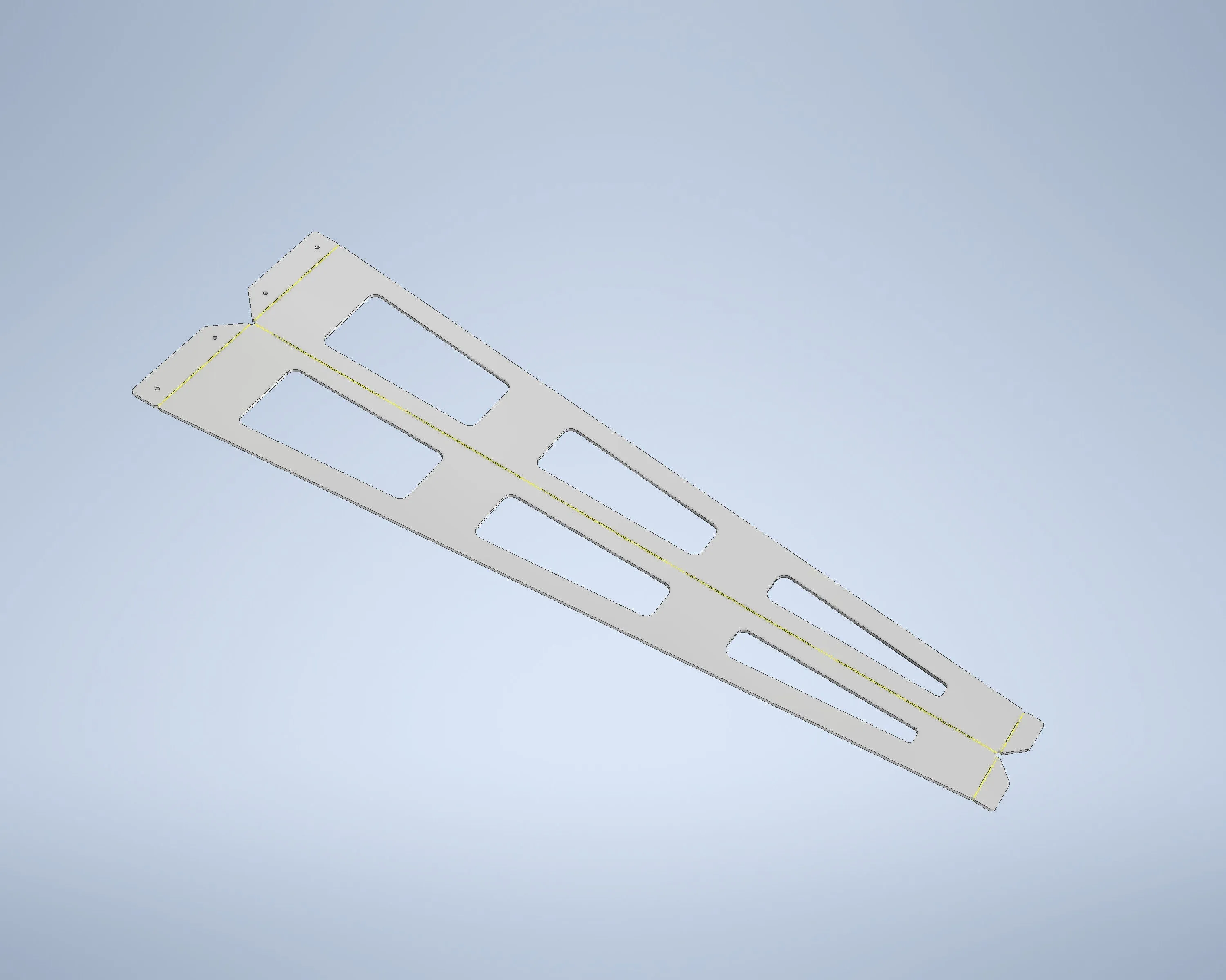 Industrial Style Table Metal Leg DXF/SVG Files for CNC Laser/Plasma Cutting. Height 700 mm / 27.5"