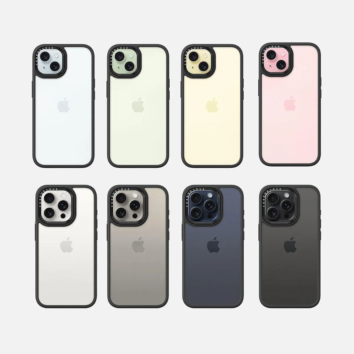 iPhone 12 Pro Max Jet Black Clear Phone Case