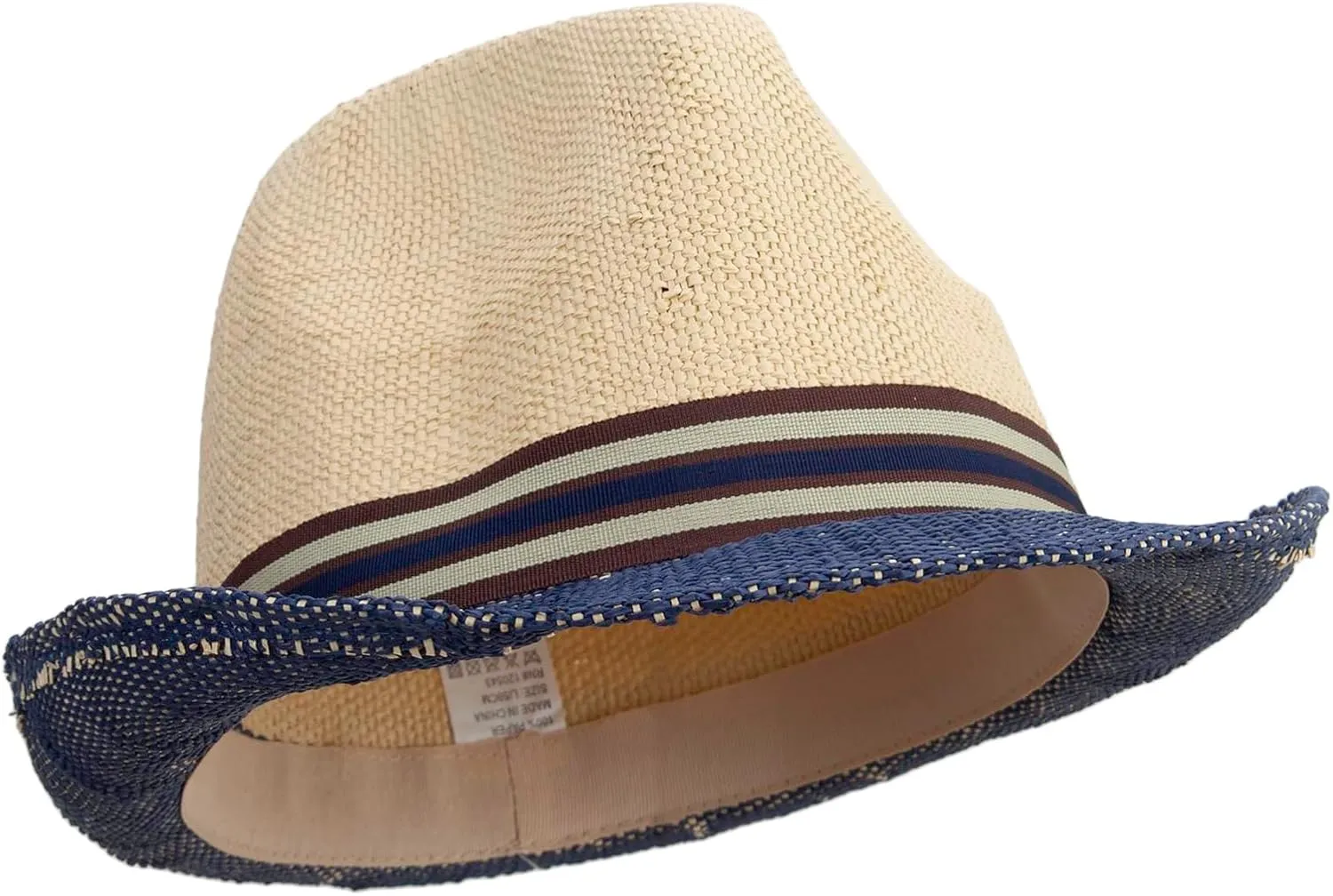 Jeanne Simmons Men's Multi-Striped Ribbon Fedora Hat