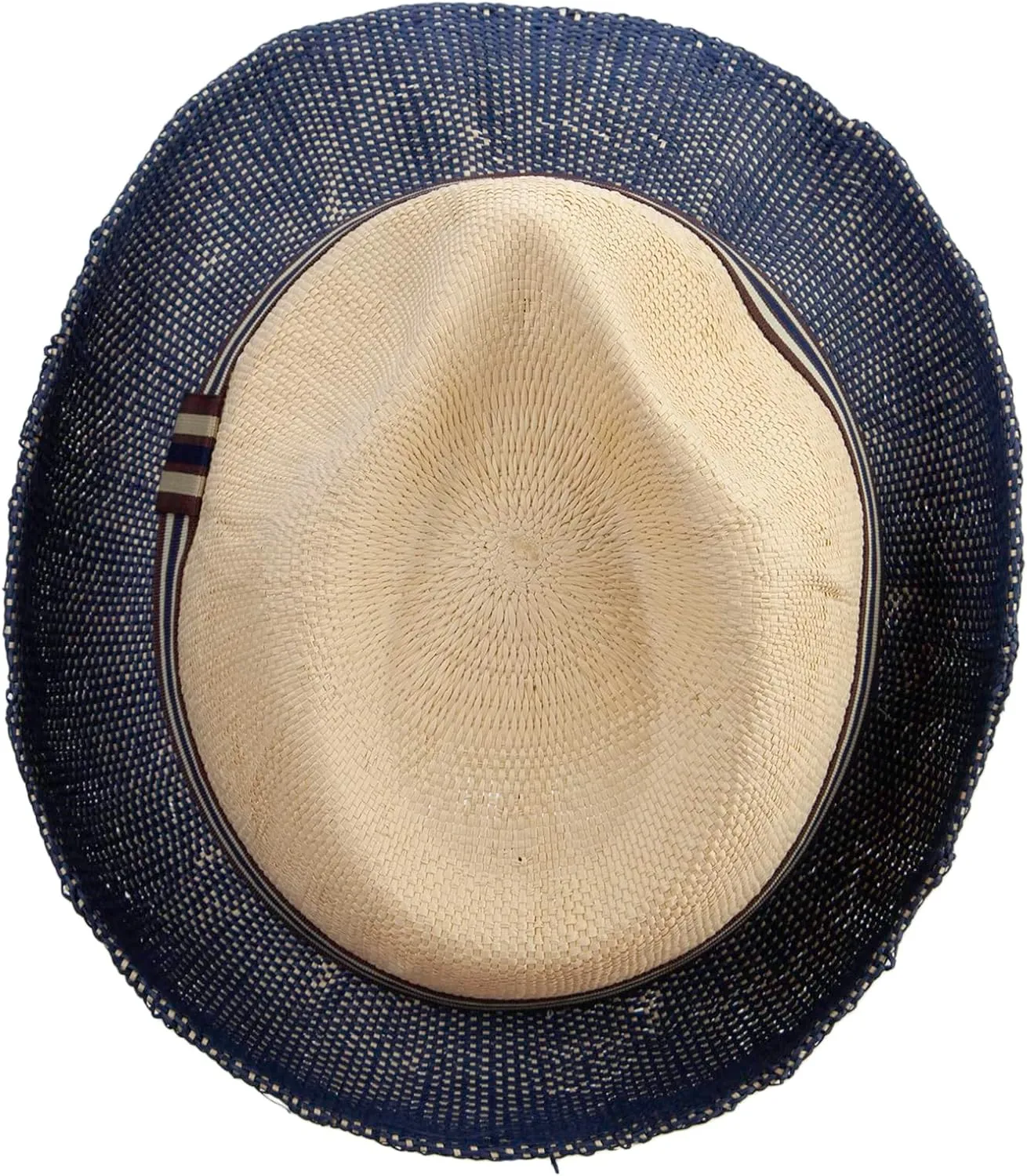 Jeanne Simmons Men's Multi-Striped Ribbon Fedora Hat