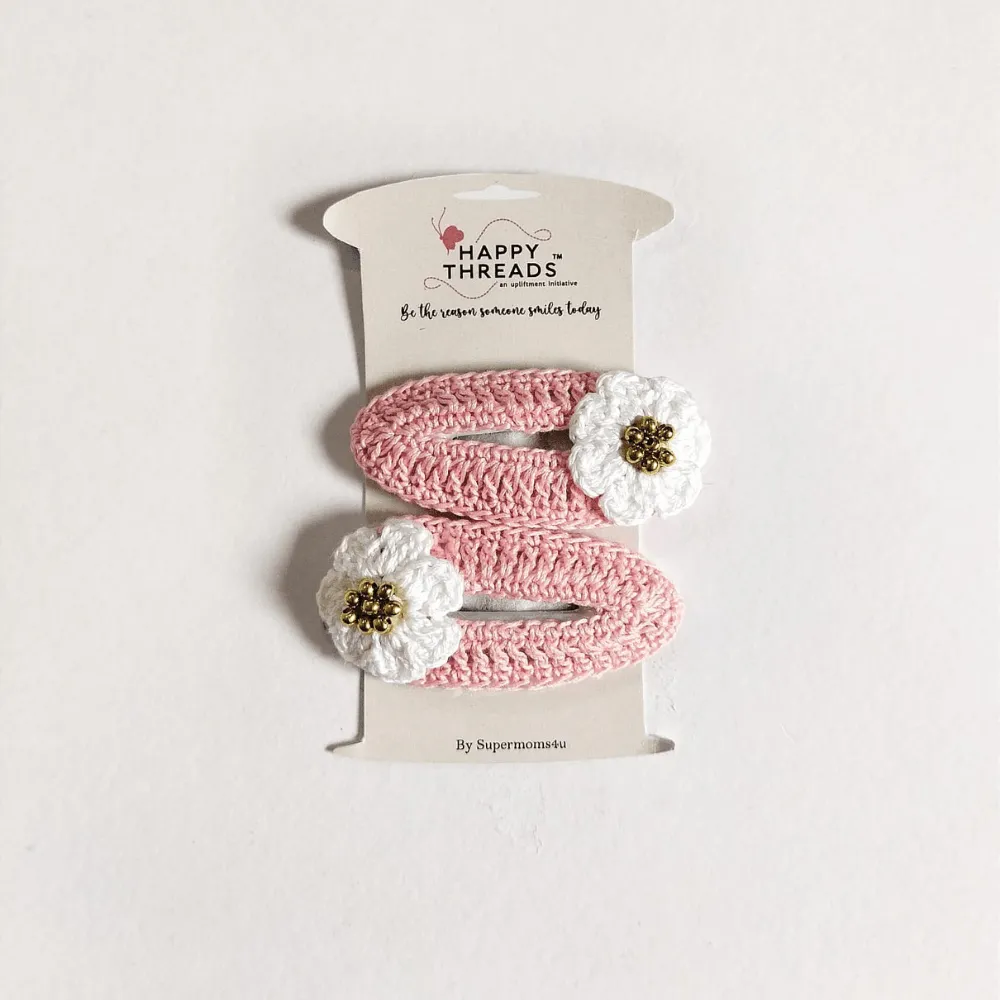 Jewellery Hair Pink Flower