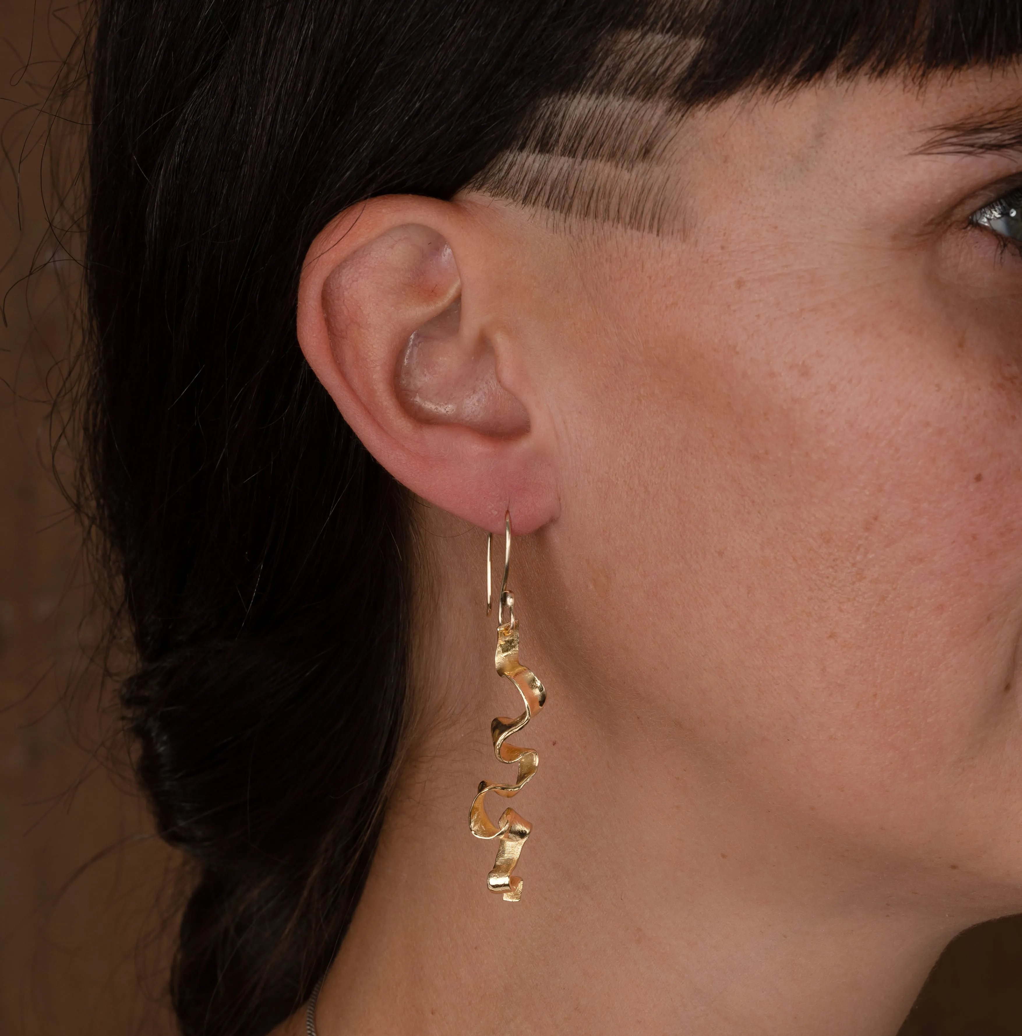 Kelp Ribbon Earrings