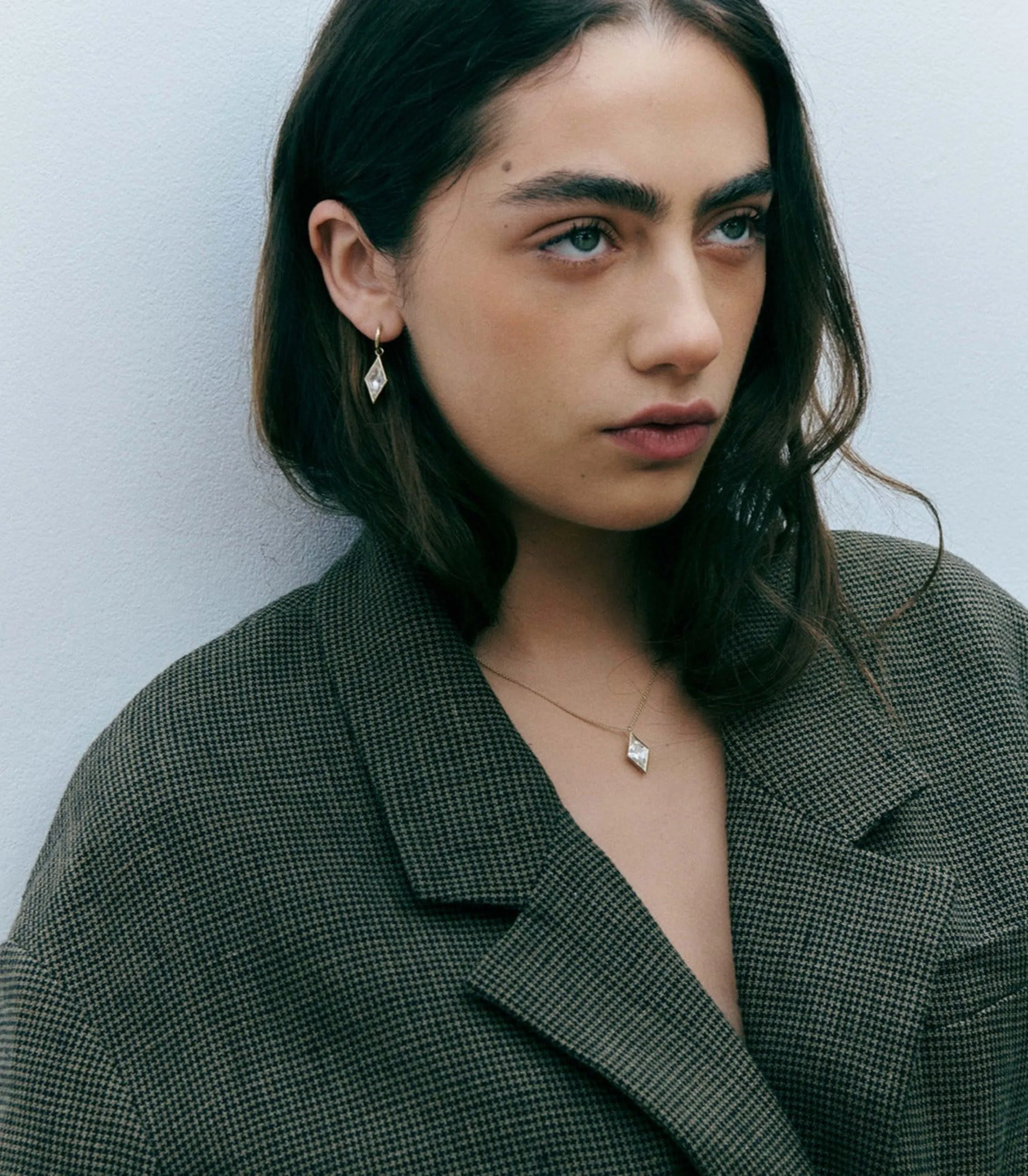 Kite Quartz Drop Earrings