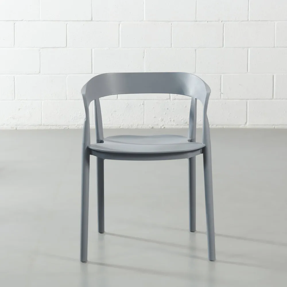 MILLS - Grey Armchair