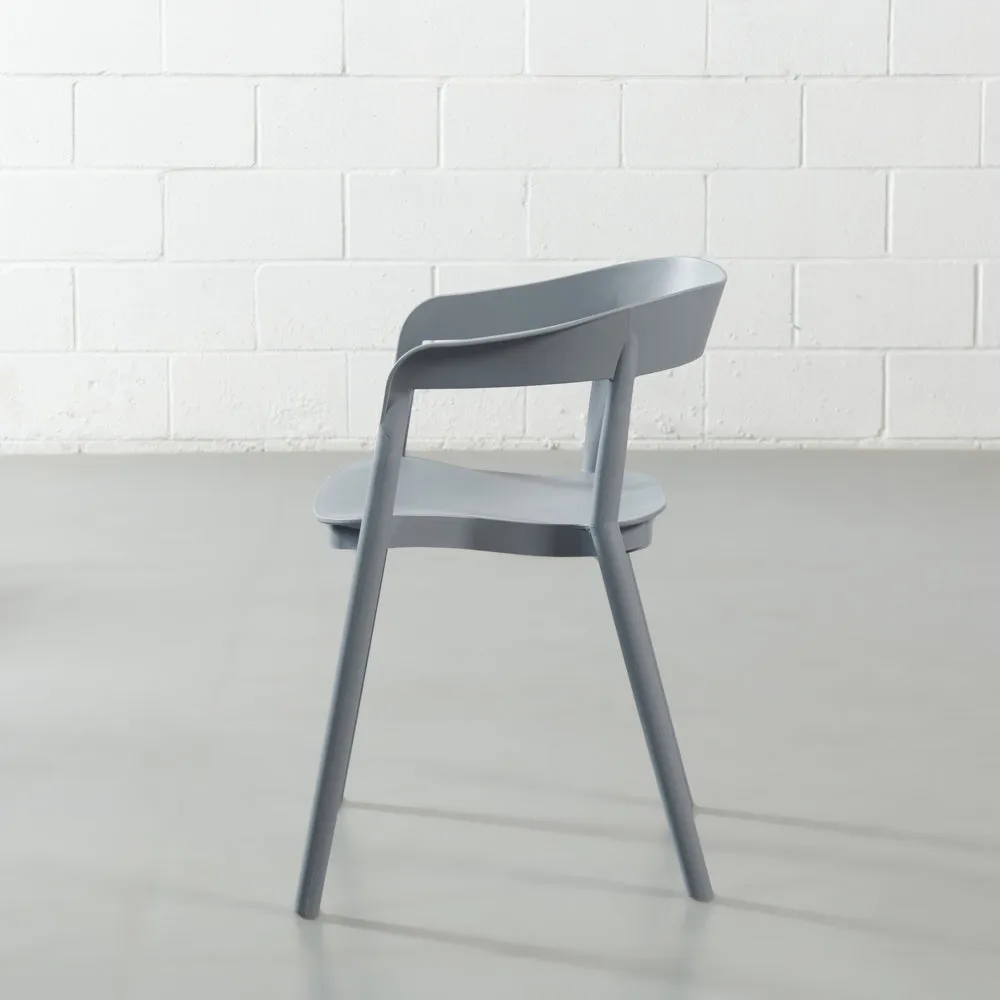 MILLS - Grey Armchair