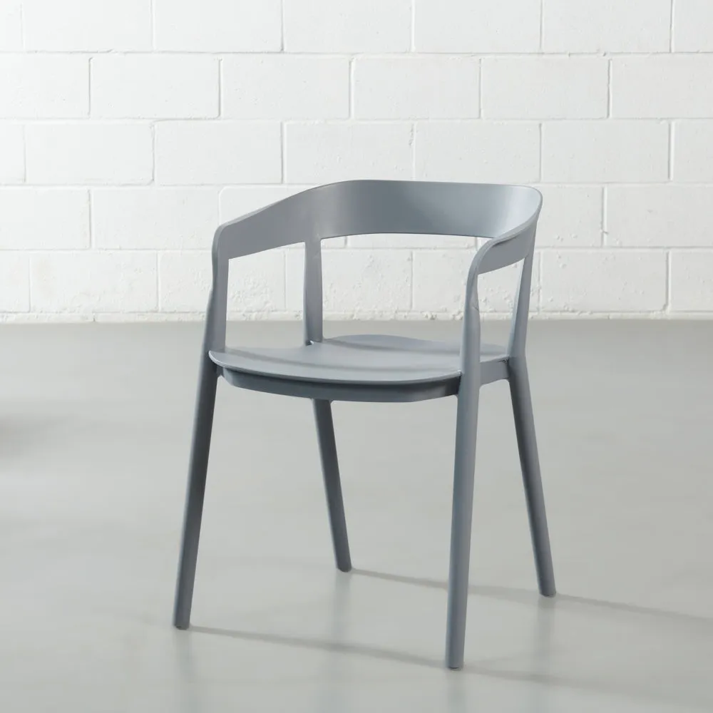 MILLS - Grey Armchair