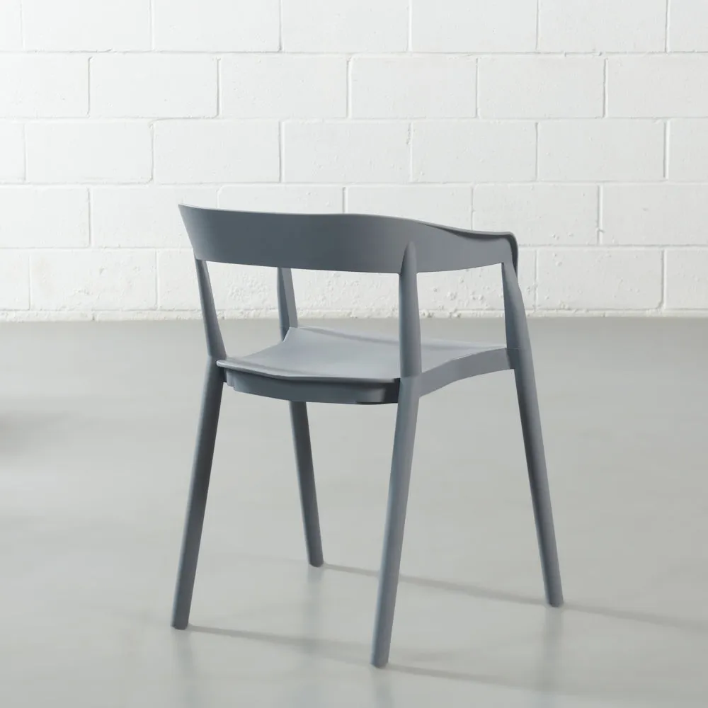 MILLS - Grey Armchair