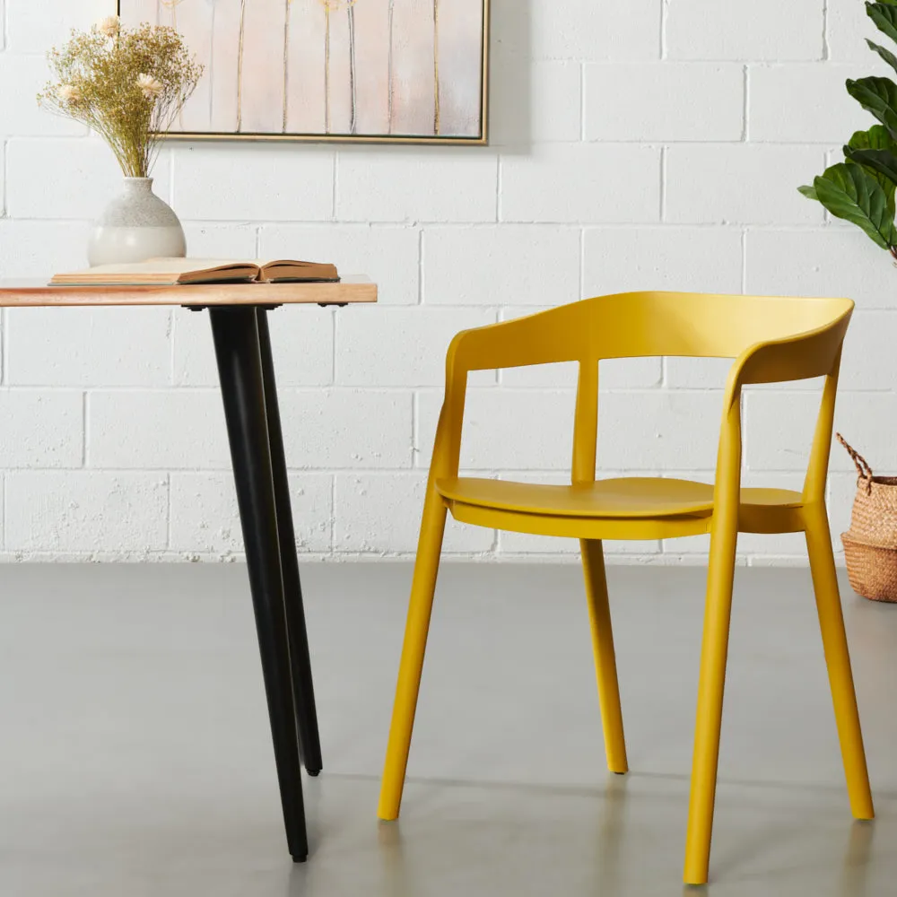 MILLS - Yellow Armchair