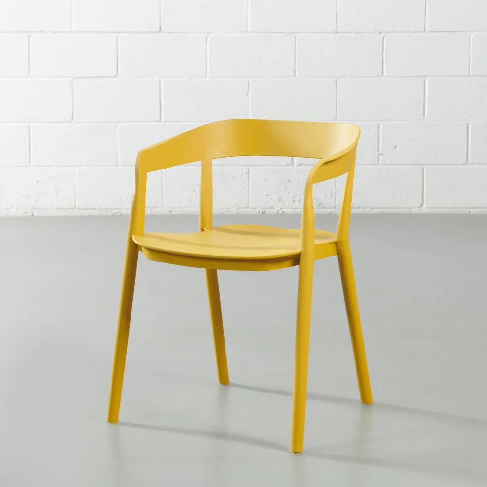 MILLS - Yellow Armchair