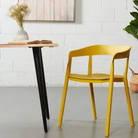 MILLS - Yellow Armchair