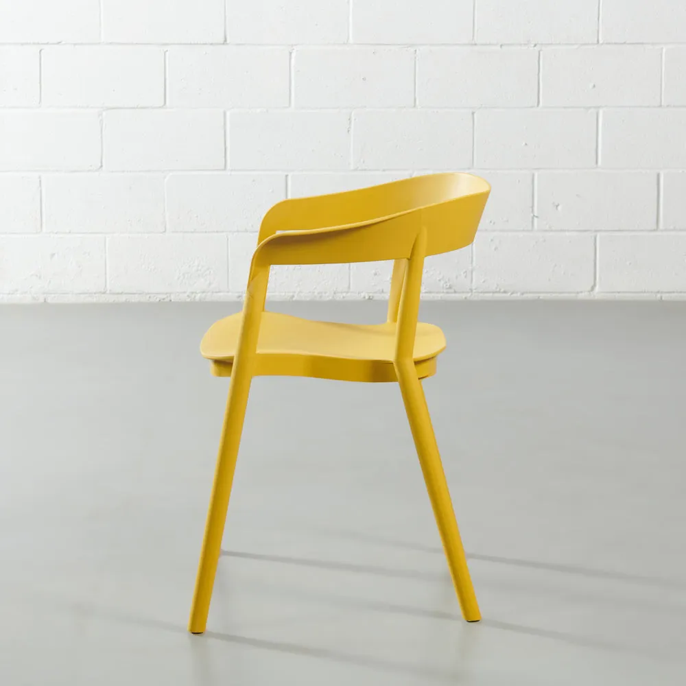MILLS - Yellow Armchair