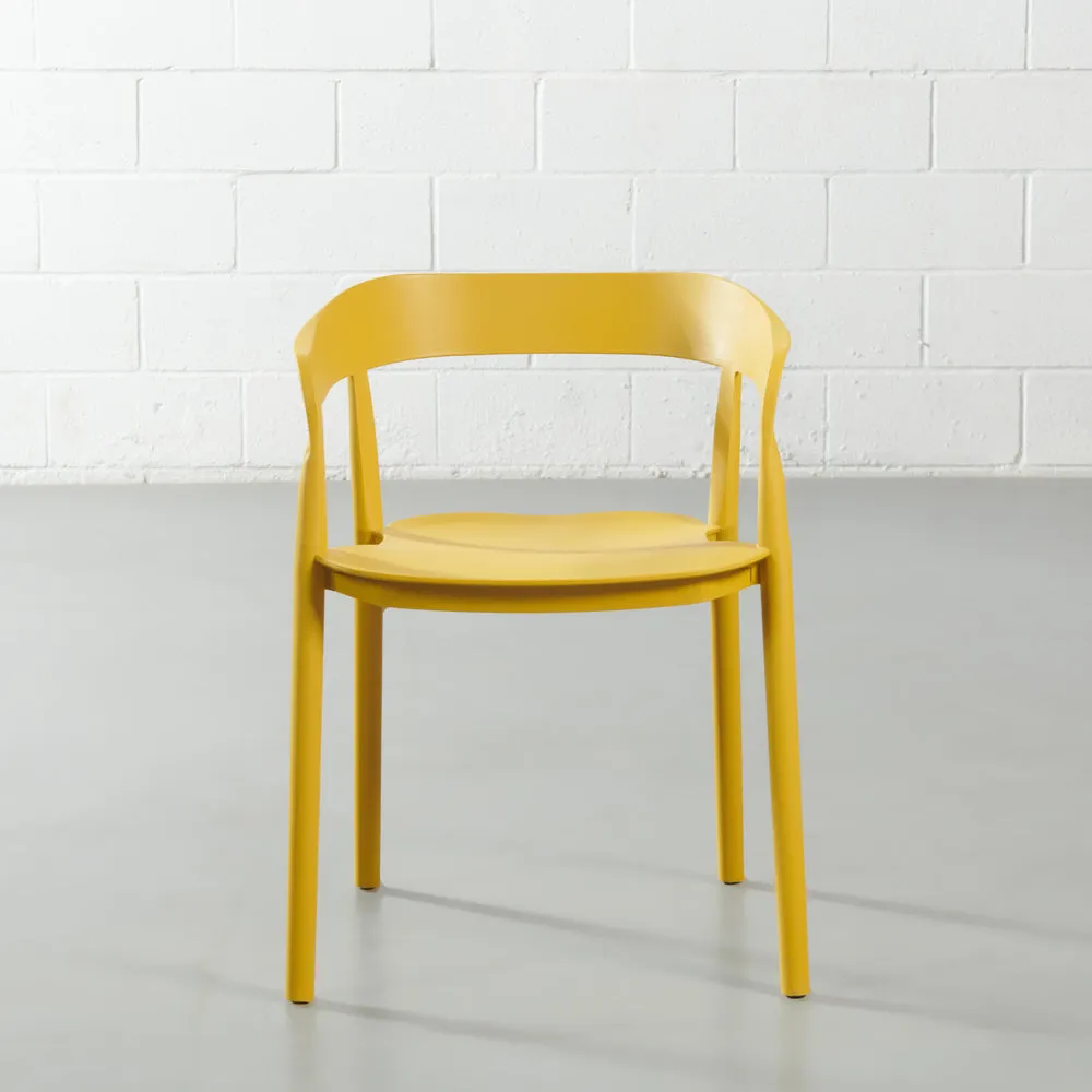 MILLS - Yellow Armchair