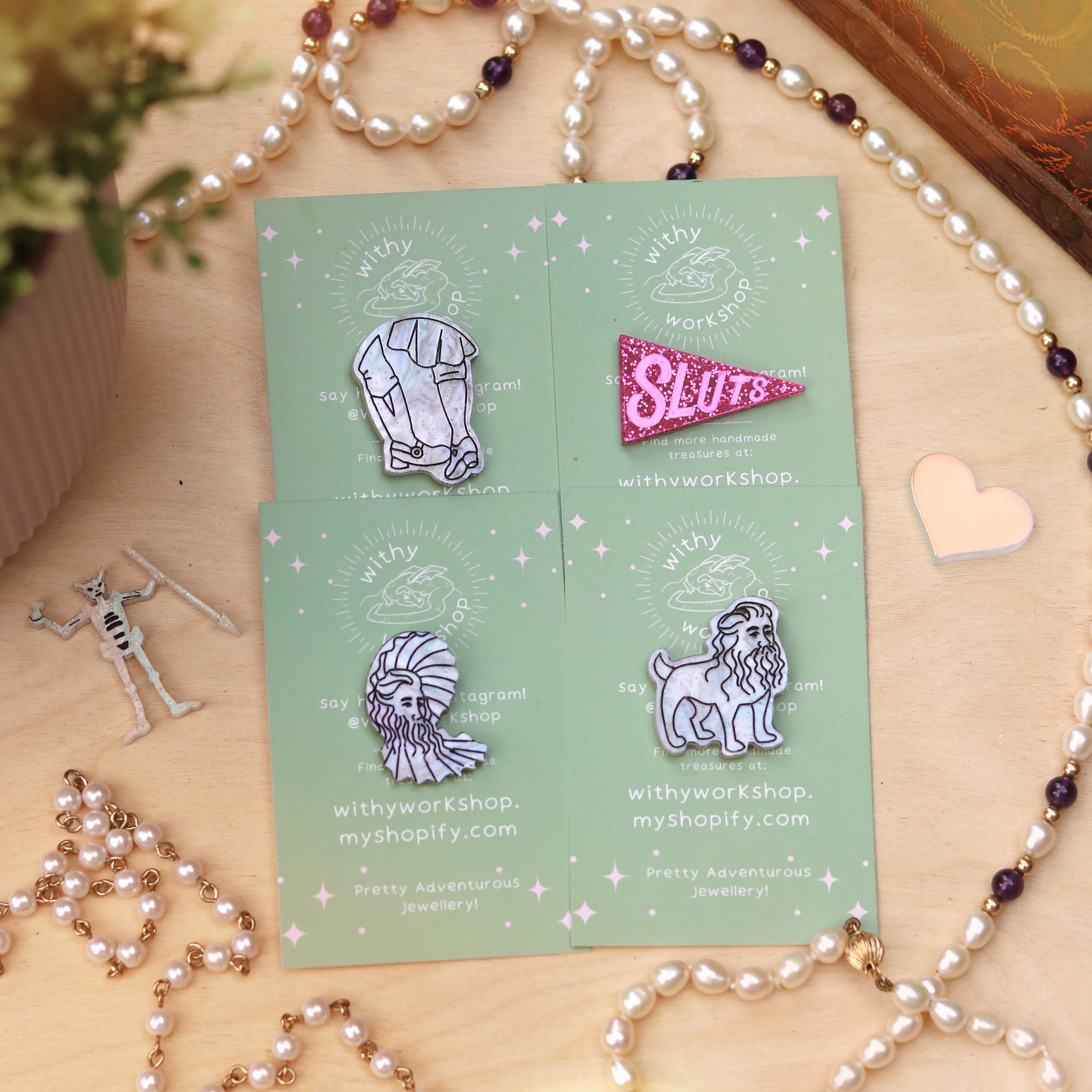 Mini Pirate Pins