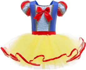 MYRISAM Princess Leotards for Girls Ballet Dance Tutu Skirted Ballerina Dress Birthday Fancy Party Halloween Costumes