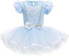 MYRISAM Princess Leotards for Girls Ballet Dance Tutu Skirted Ballerina Dress Birthday Fancy Party Halloween Costumes