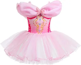 MYRISAM Princess Leotards for Girls Ballet Dance Tutu Skirted Ballerina Dress Birthday Fancy Party Halloween Costumes