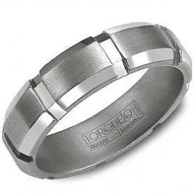 Notched Titanium Band
