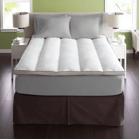 Pacific Coast Feather Baffle Channel Euro Rest Feather Bed - Retail Version of the Feather Bed Used in Many Ritz-Carlton<sup>®</sup> Properties