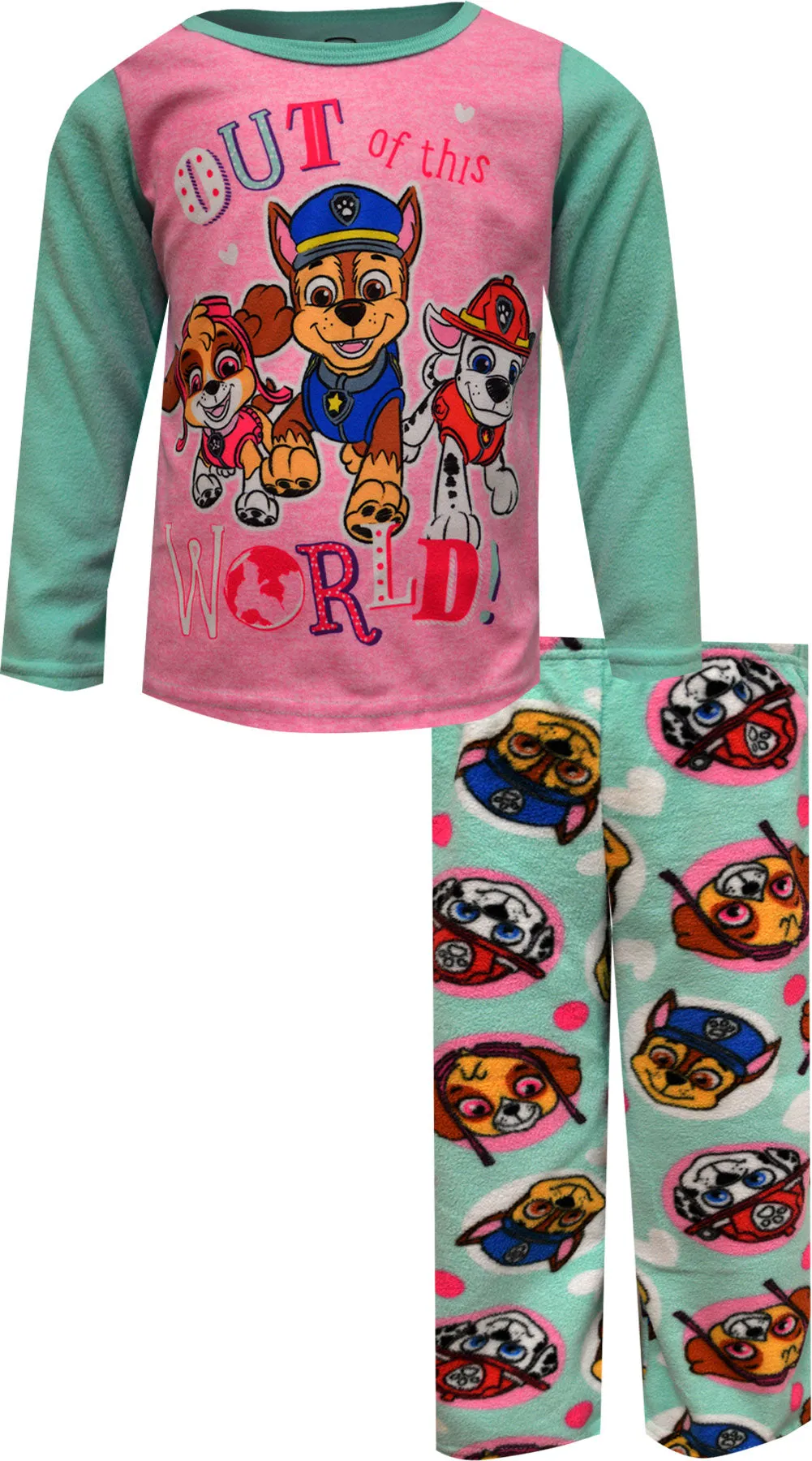 Paw Patrol Out of this World Fleece Toddler Pajamas
