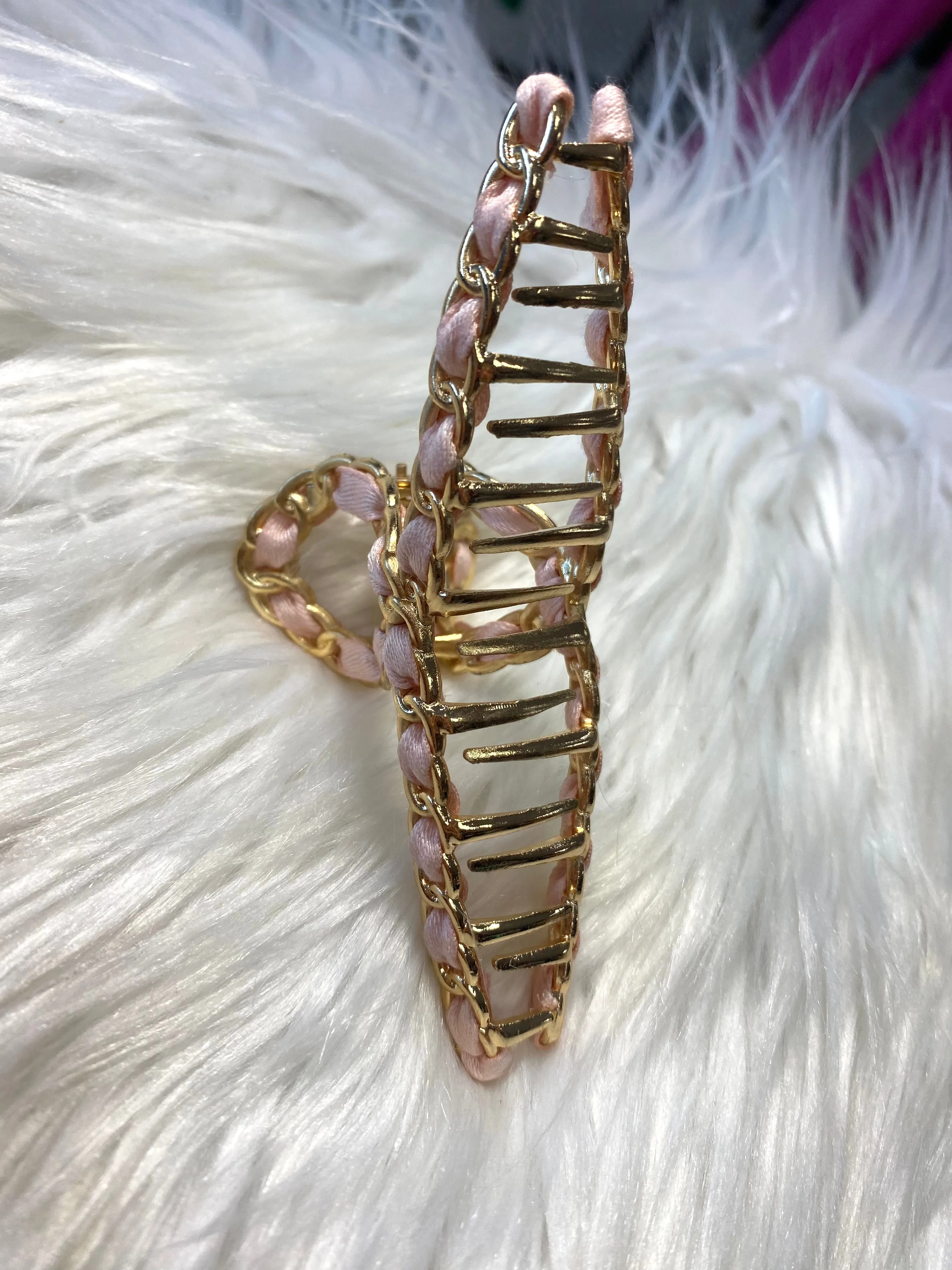 Pink Claw Clip