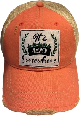 Popfizzy Funny Vintage Trucker Hats for Men and Women, Adult Humor Caps, Gifts for Friends, Unisex Distressed Baseball Cap