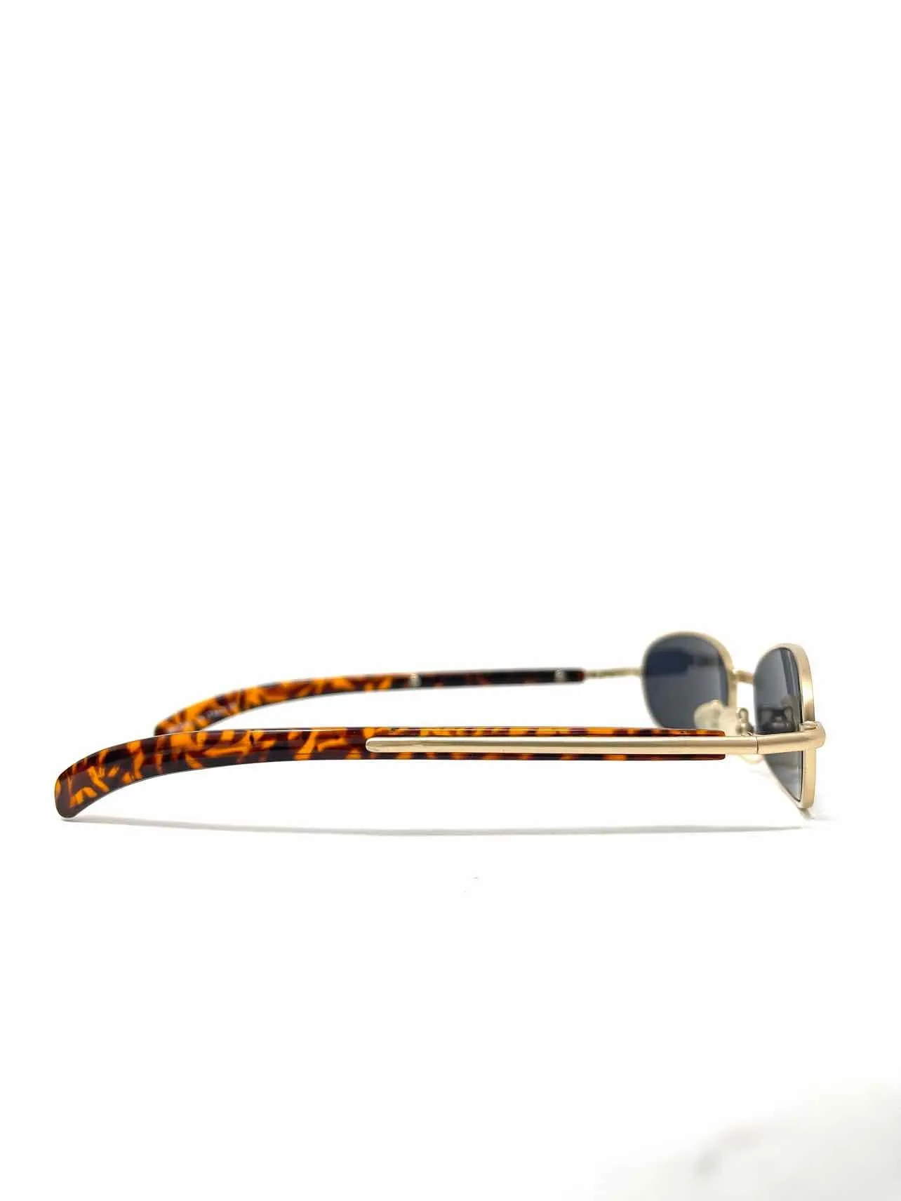 Ray-Ban Gold/Brown Tourtouise Shell Metal Vintage Accessories Sunglasses