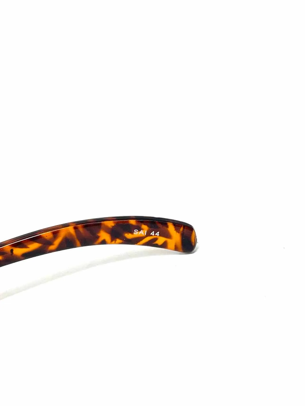 Ray-Ban Gold/Brown Tourtouise Shell Metal Vintage Accessories Sunglasses