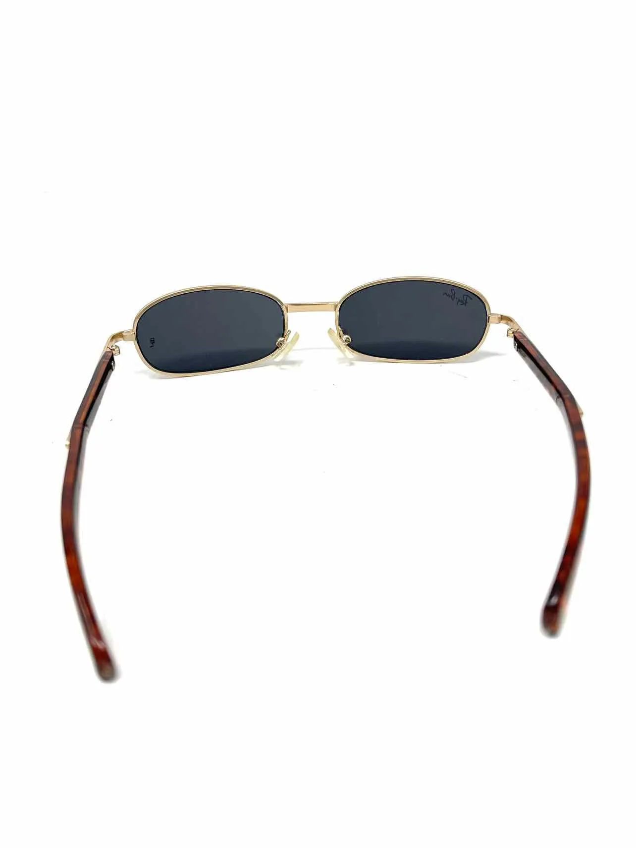 Ray-Ban Gold/Brown Tourtouise Shell Metal Vintage Accessories Sunglasses