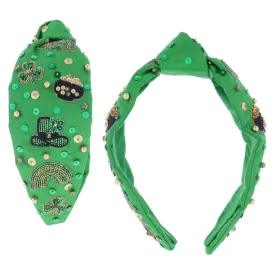 Sequin St. Patrick's Day Headband