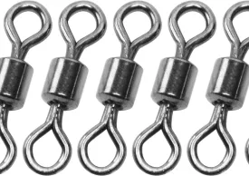 SF Fly Fishing Micro Swivels Stainless Steel Material Fishing Ball Bearing Swivels Hook line Connector Fishing Tackle Accessories 10LB-30LB