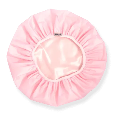 ShhhSilk Pink Silk lined Shower Cap