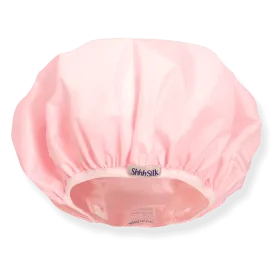 ShhhSilk Pink Silk lined Shower Cap