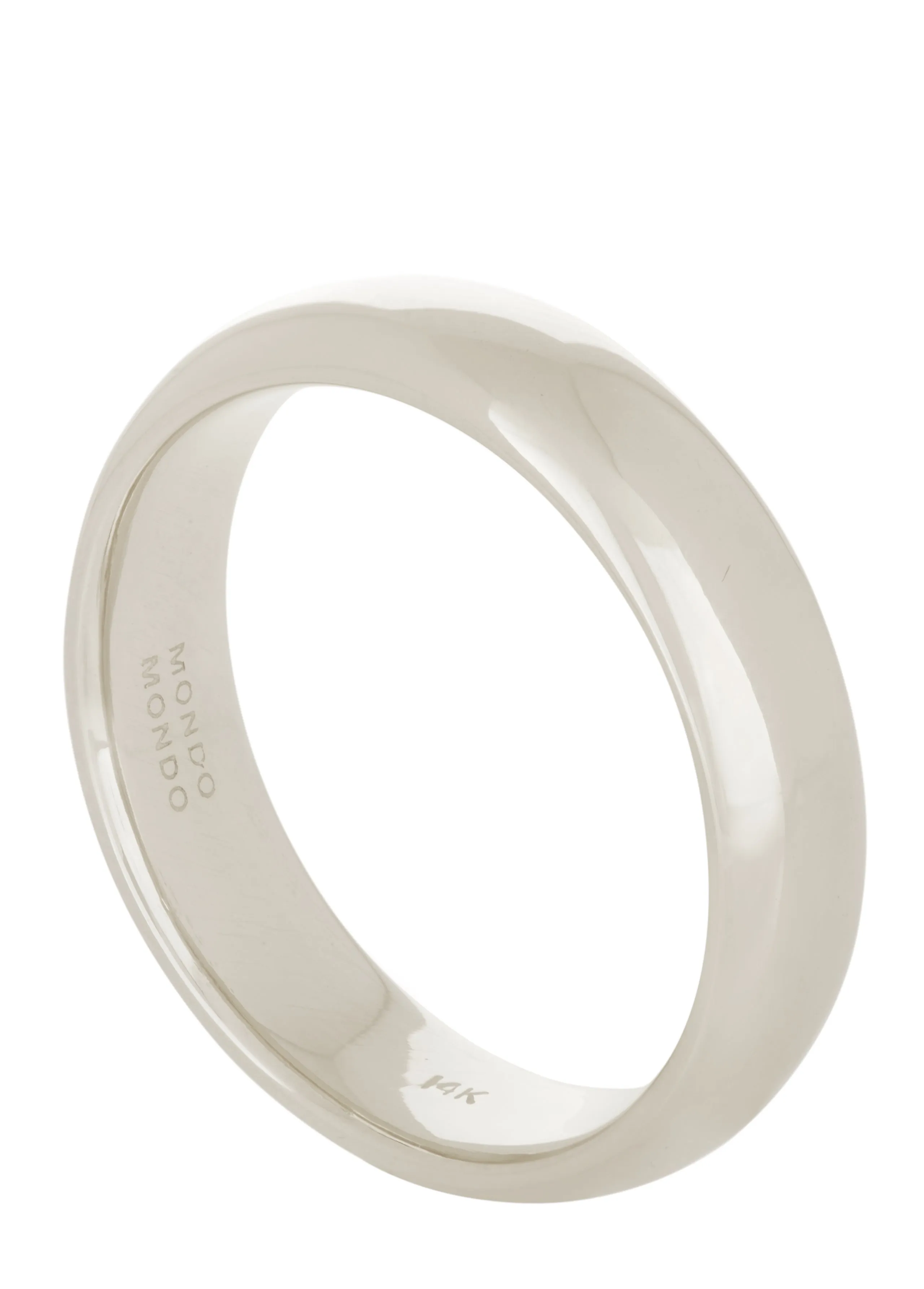 Socorro Band 6mm in White Gold