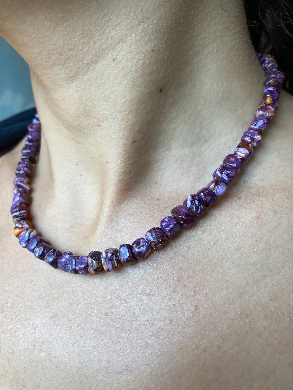 Spiney Oyster Necklace