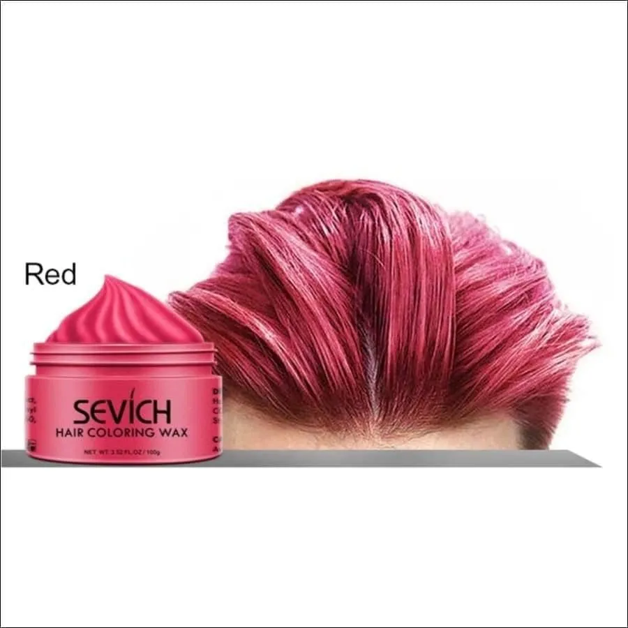 Temporary Color Hair Wax All Natural No Mess