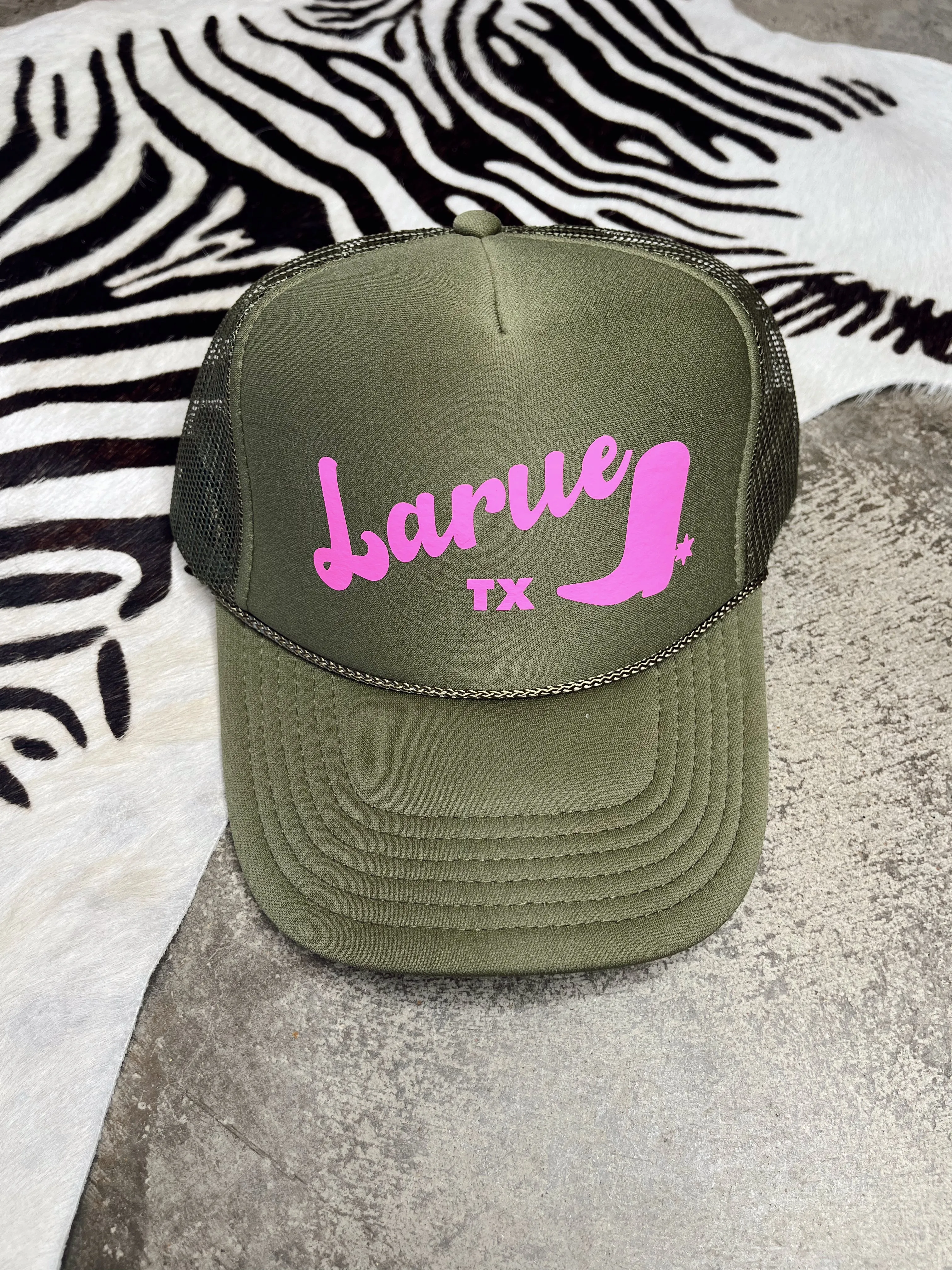 The Larue Tx Trucker Hat