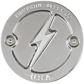 Thrashin Supply Co. Point Covers, Dished, Polished, Fits 17-20 M-Eight